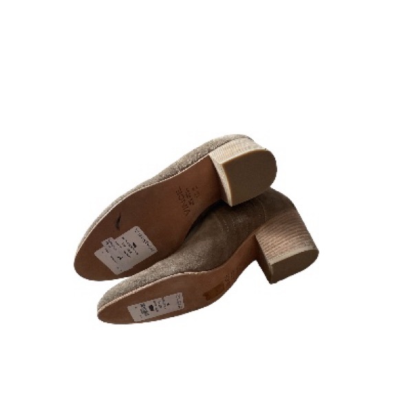 Brand new Vince Haider Gored Suede Ankle Boot, Flint - Picture 7 of 8